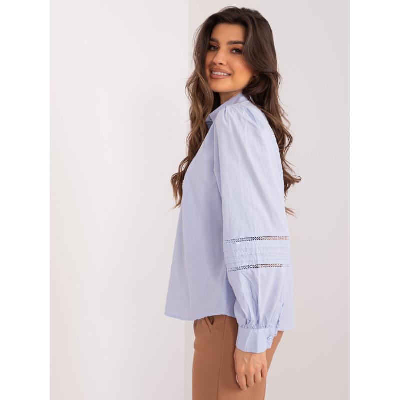 Dámská košile s límečkem JIMA světle modrá 