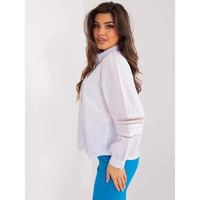 Dámská košile s nadýchanými rukávy VITA bílá 