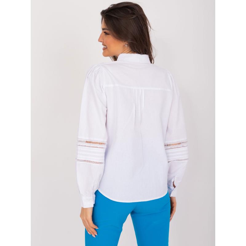 Dámská košile s nadýchanými rukávy VITA bílá 
