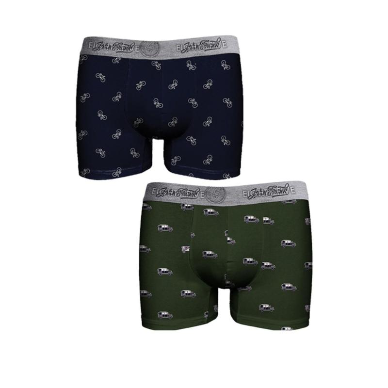 Pánske boxerky John Frank JF2BEF27 2PACK