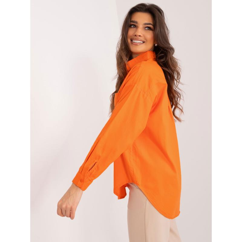 Dámská košile s kapsou BAV oranžová