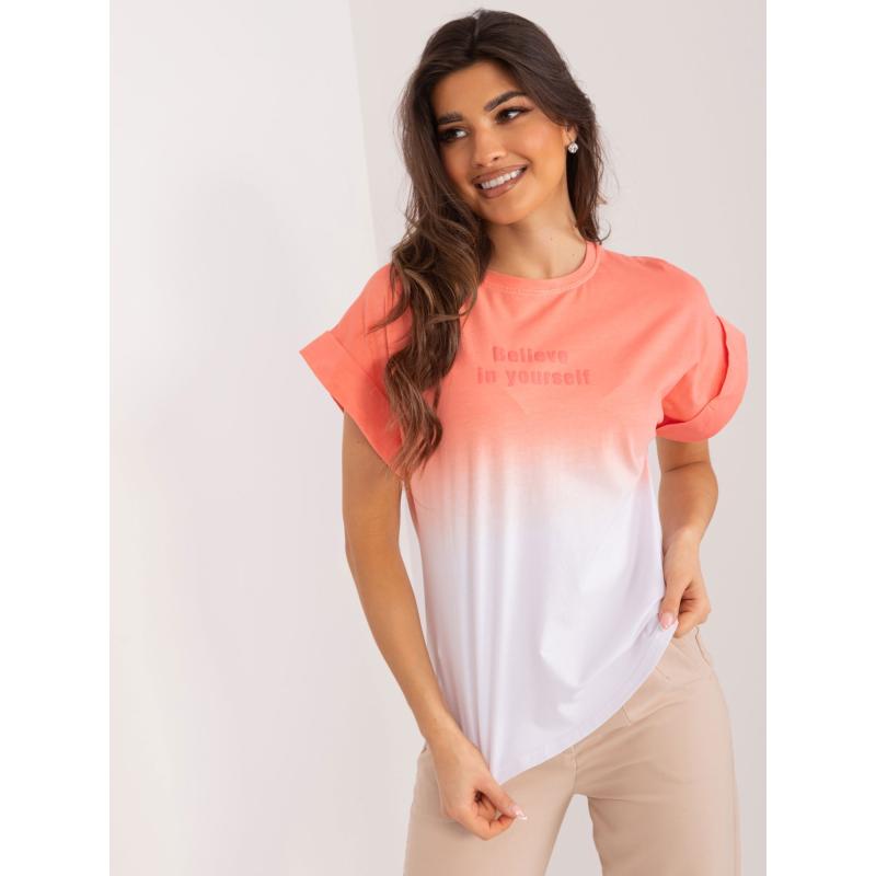 Dámské tričko OMBA korálové