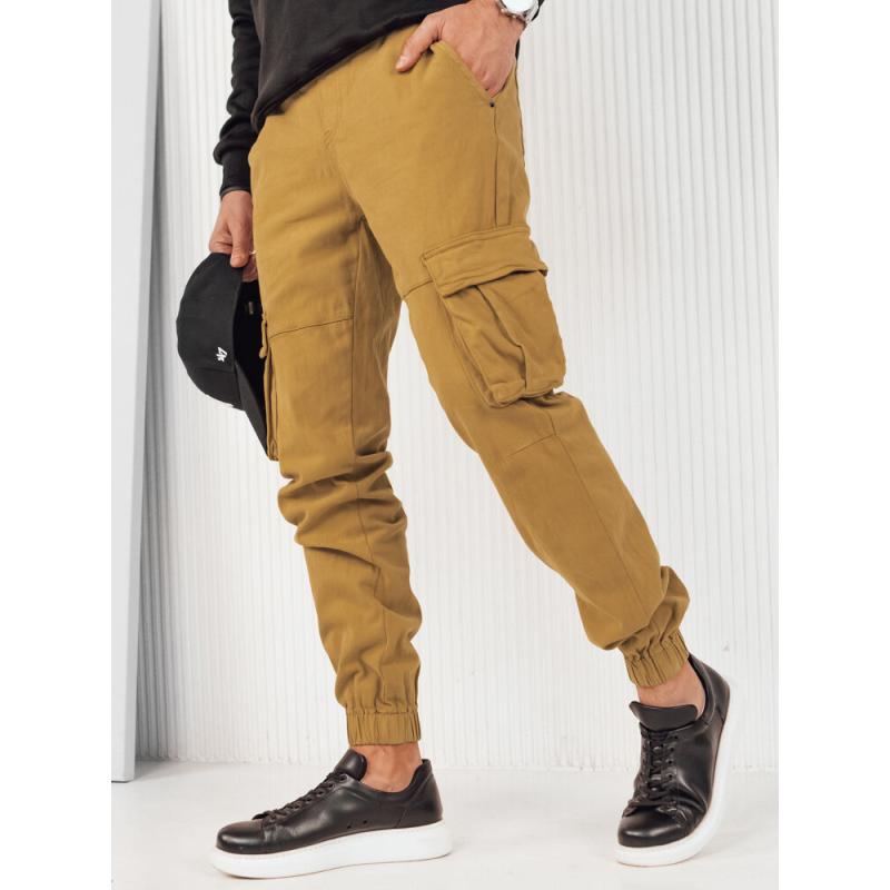 Pánské bojové kalhoty béžové