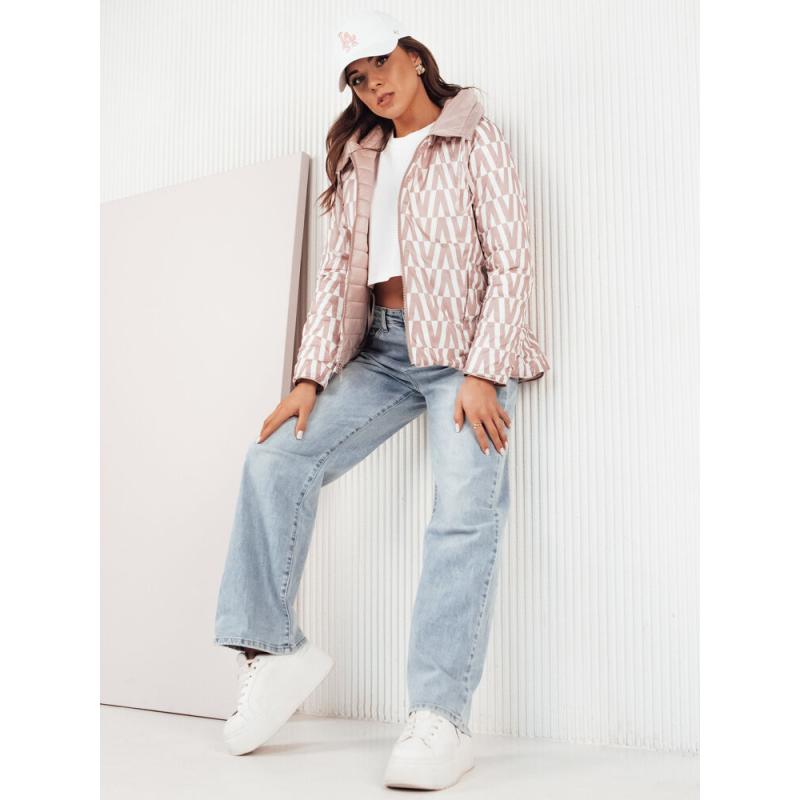 Női steppelt kabát VANLY világos lila