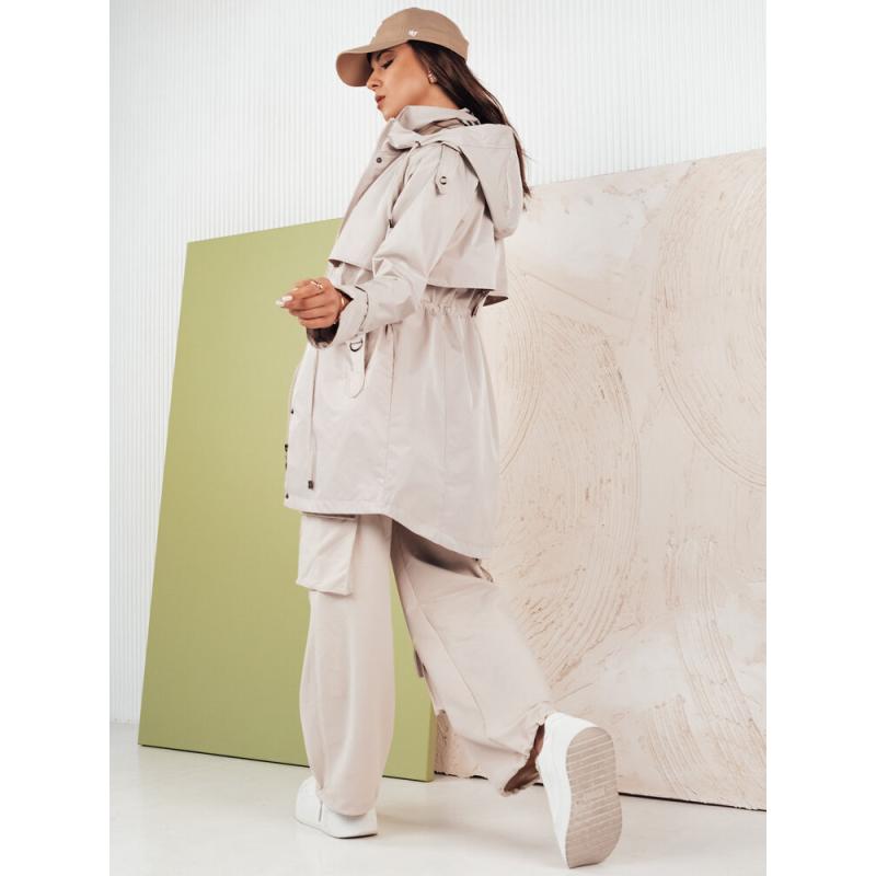 Dámská bunda parka MOZA šedá