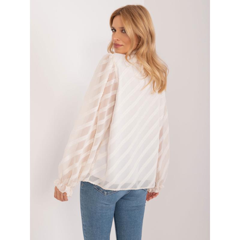 Női ing díszgombokkal ROVA világos bézs