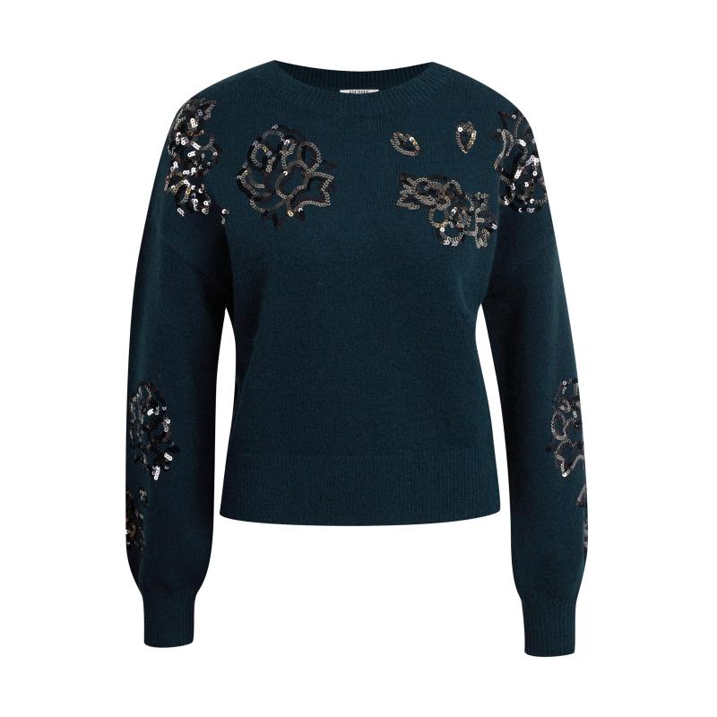 Dámsky sveter Petrol