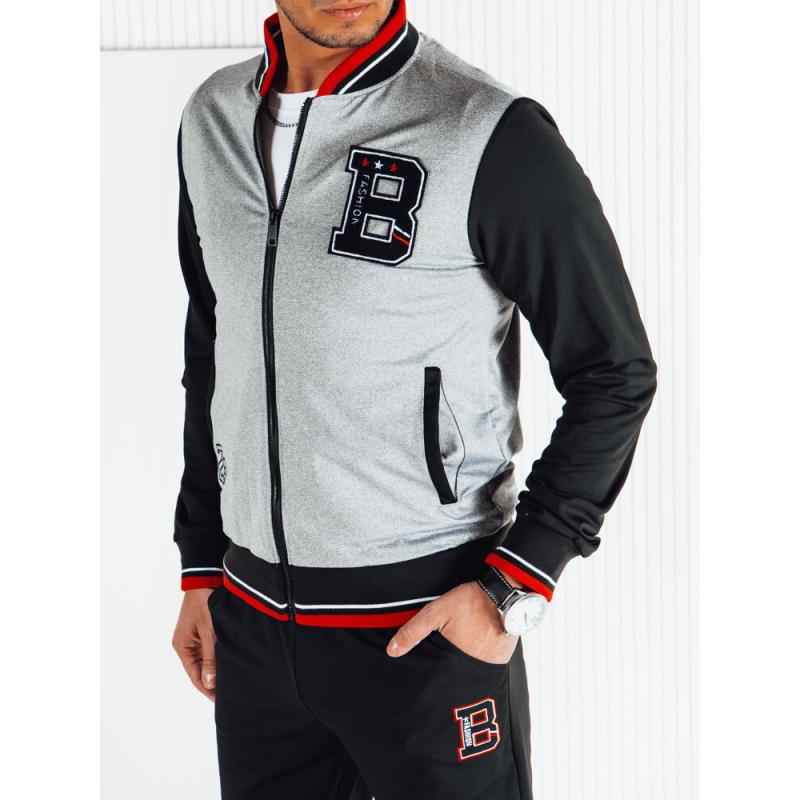 Férfi tréningruha SERA szürke-fekete