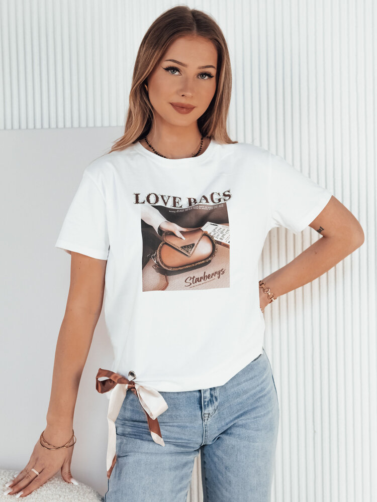 Dámske tričko LOBAG white