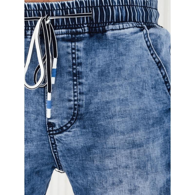 Pánské džínové kalhoty joggers CIRA modré