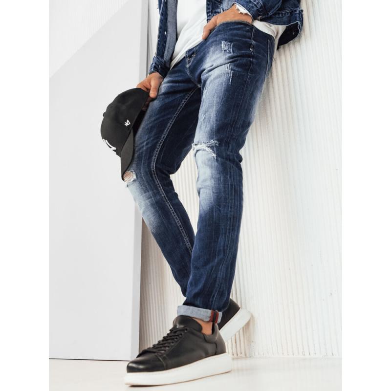 Pánske džínsové nohavice ERA modré