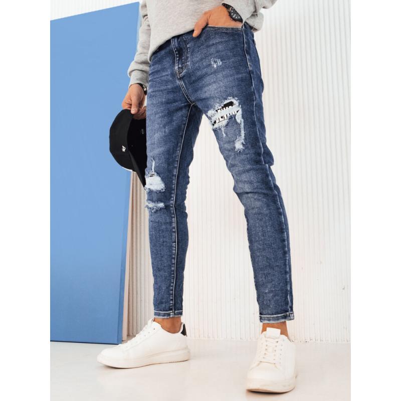 Pánske džínsové nohavice GERA modré