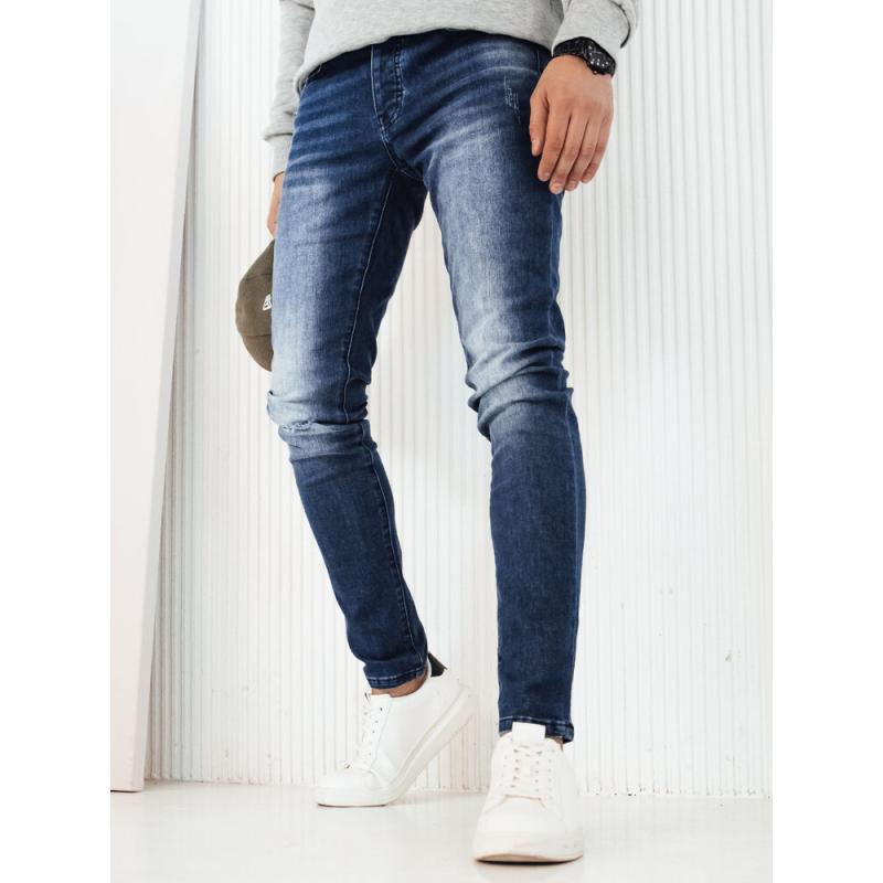 Pánske džínsové nohavice BEKKA modré