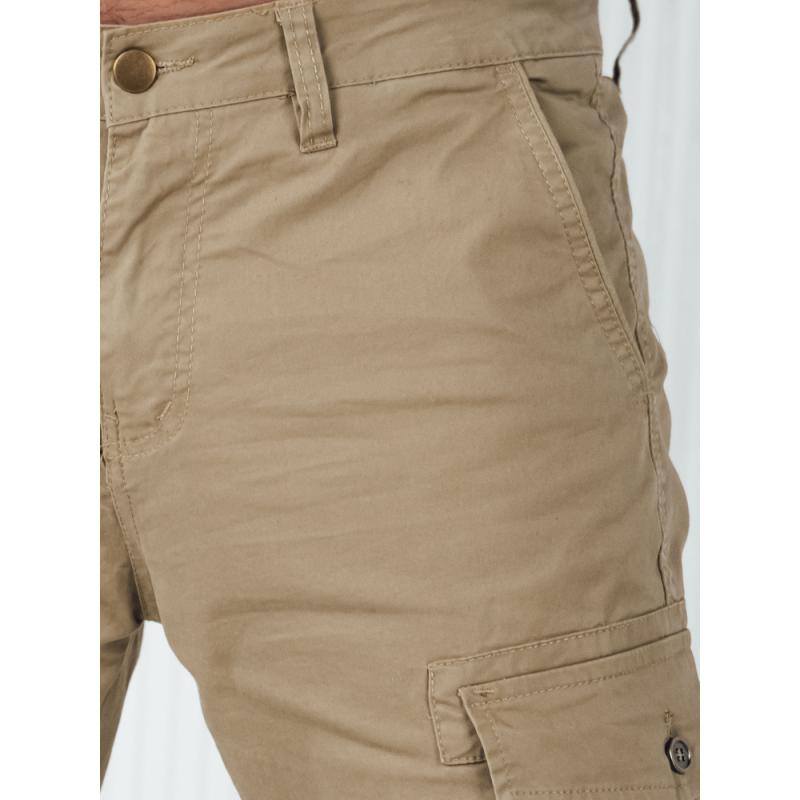 Pánske cargo nohavice béžové