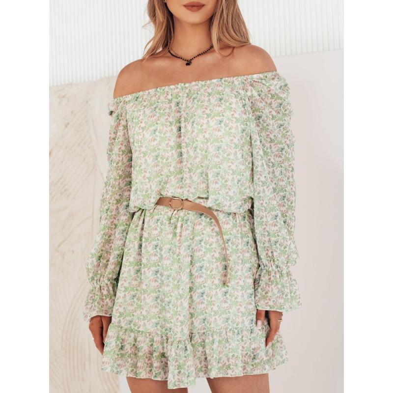 Dámské španělské šaty KERVEN zelené