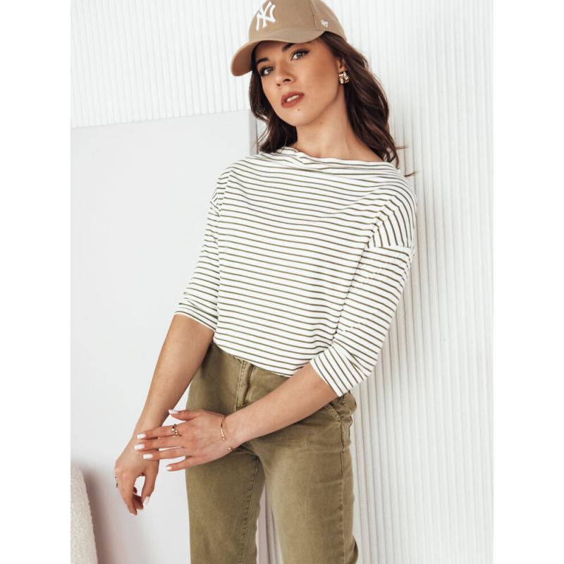 Dámská pruhovaná halenka APRICALE bílá