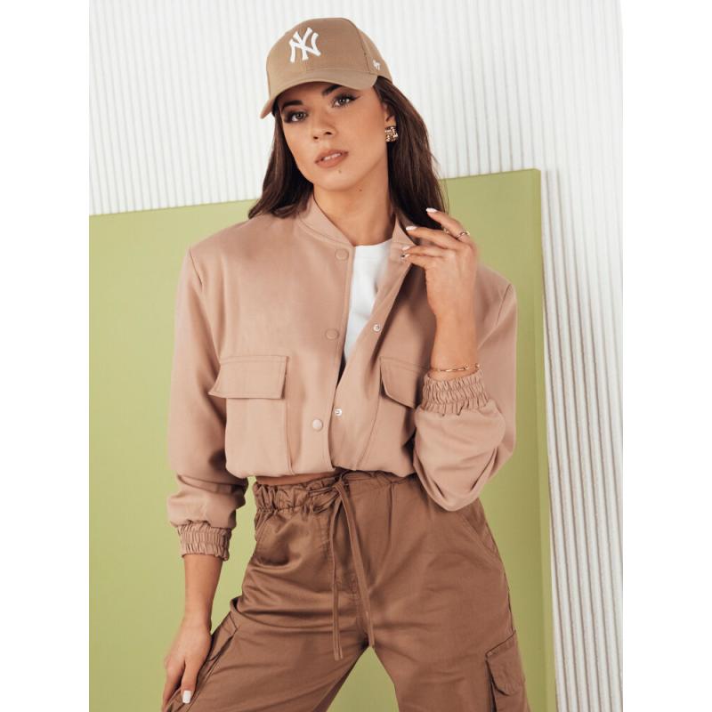 Női bomberdzseki VERPI bézs