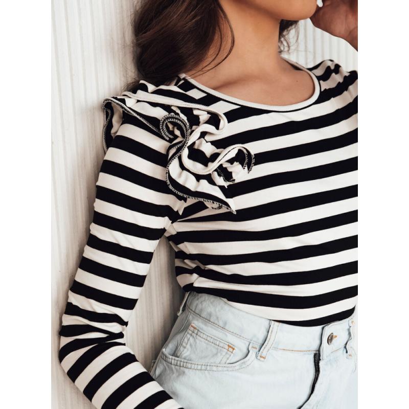 Dámská pruhovaná halenka MORAS černá