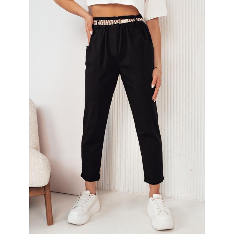 Női szövetnadrág ERLON fekete