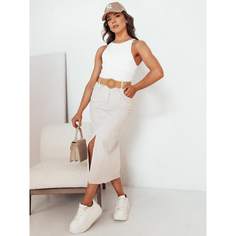 Női szoknya ELLENA bézs