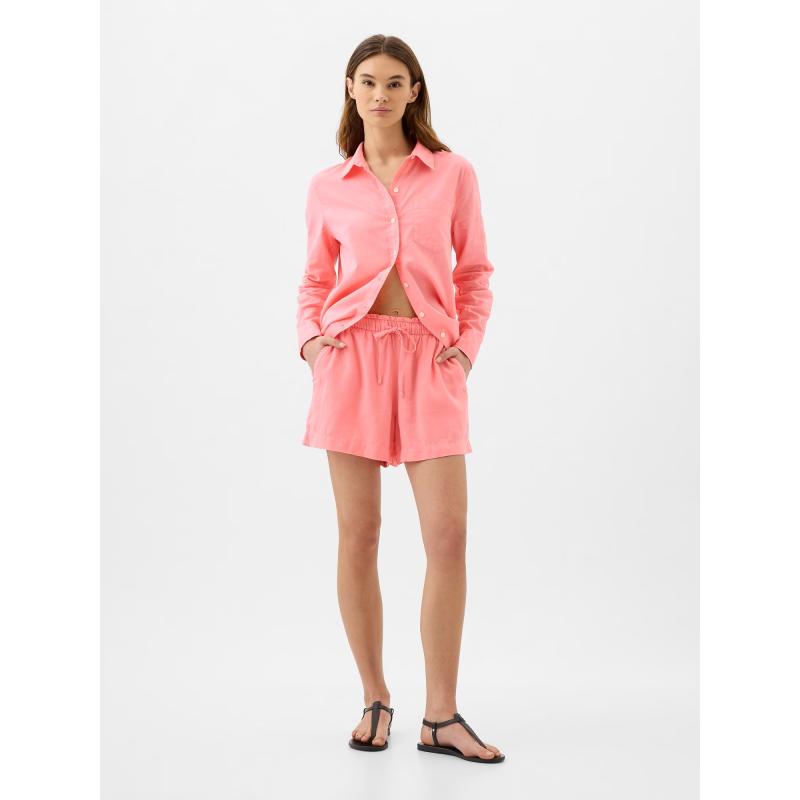 Vászon rövidnadrág