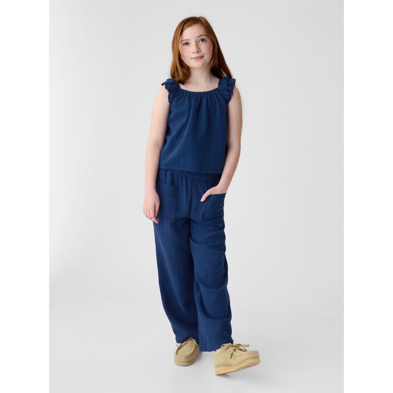 Dívčí mušelínový top