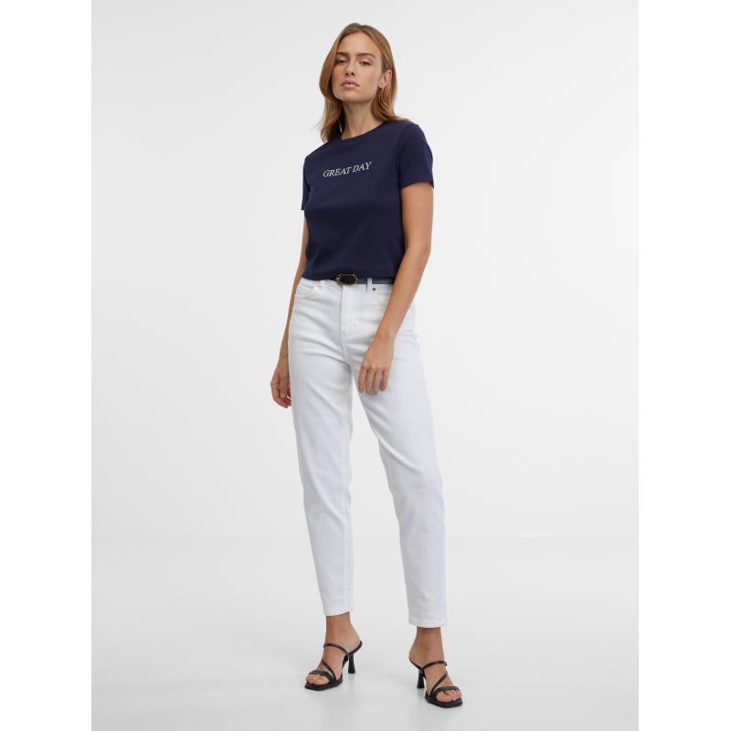 Tmavě modré dámské tričko