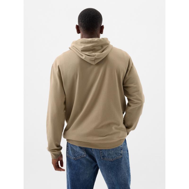 Kapucnis pulóver logóval és kapucnival