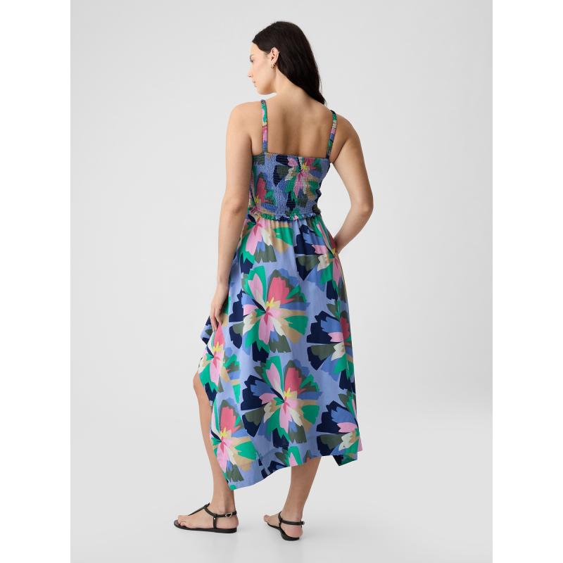 Vzorované midi šaty