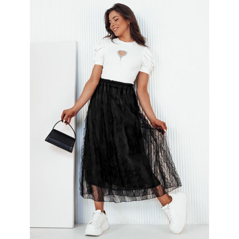 Női szoknya FLISS fekete