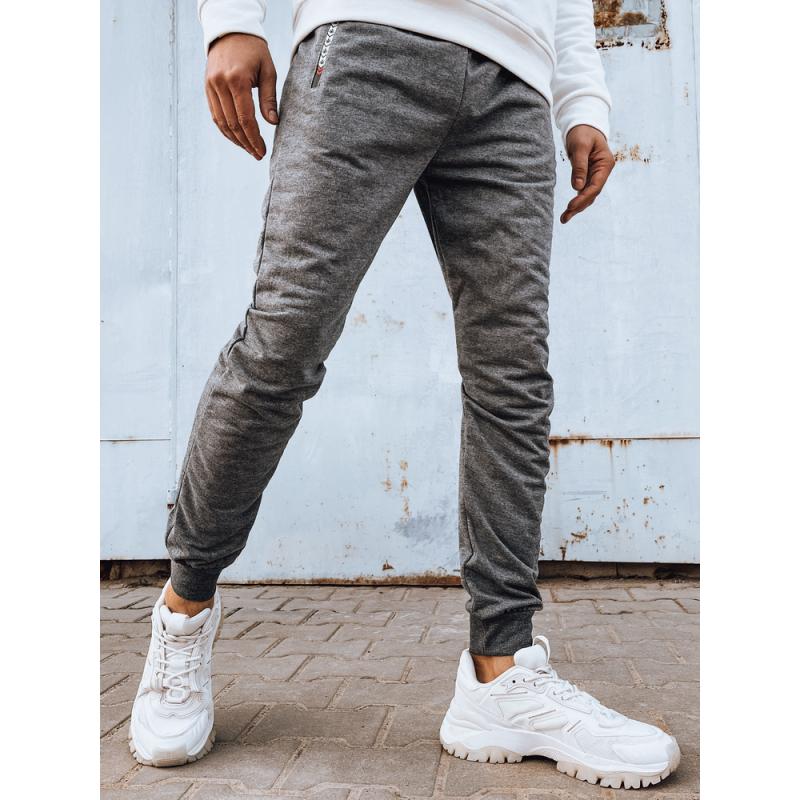 Férfi melegítőnadrág LIVAS világosszürke