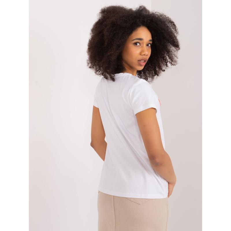 Dámské tričko s medvídky BASIC FEEL GOOD bílé 