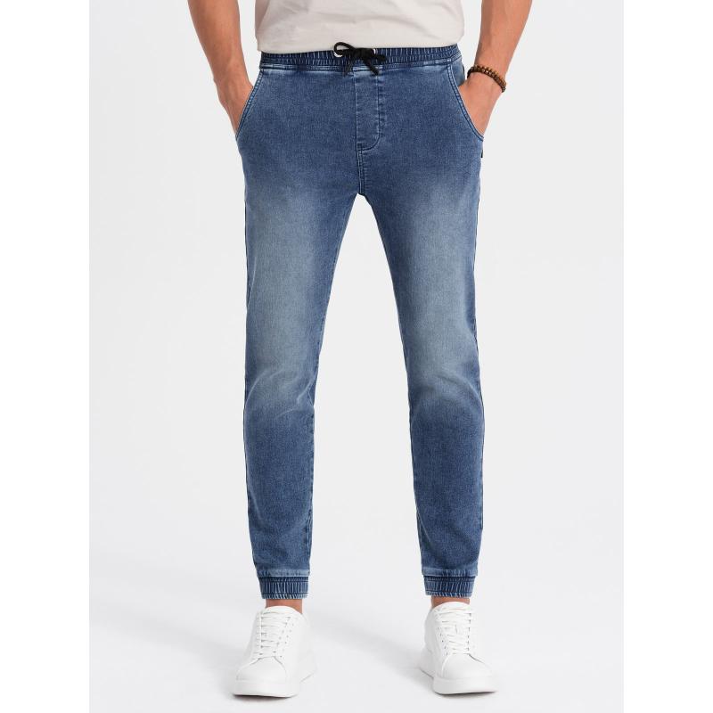 Férfi márványozott farmer nadrág JOGGERY