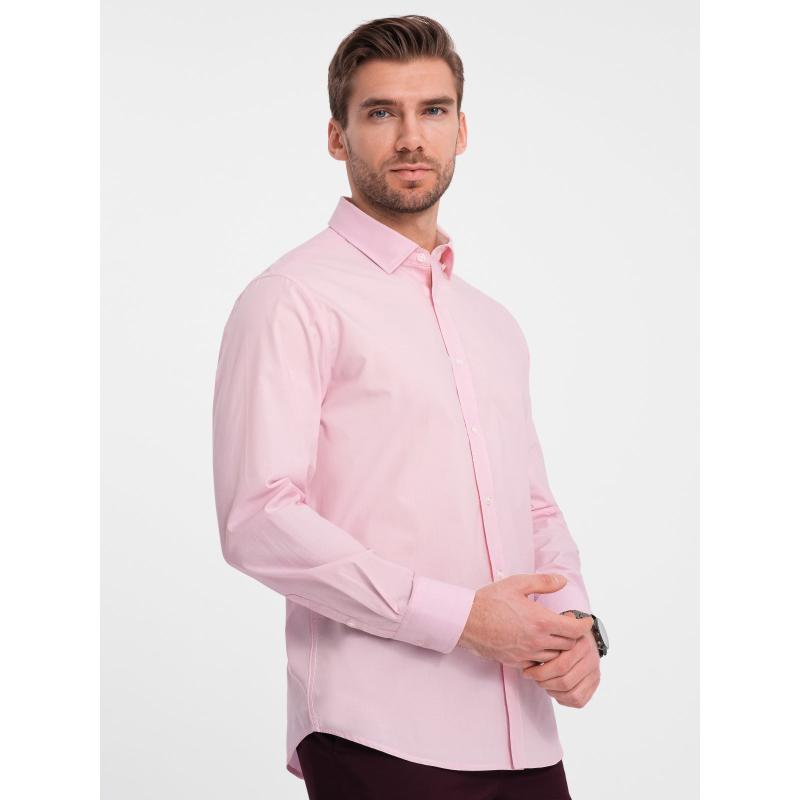 Férfi REGULAR ing világos rózsaszín