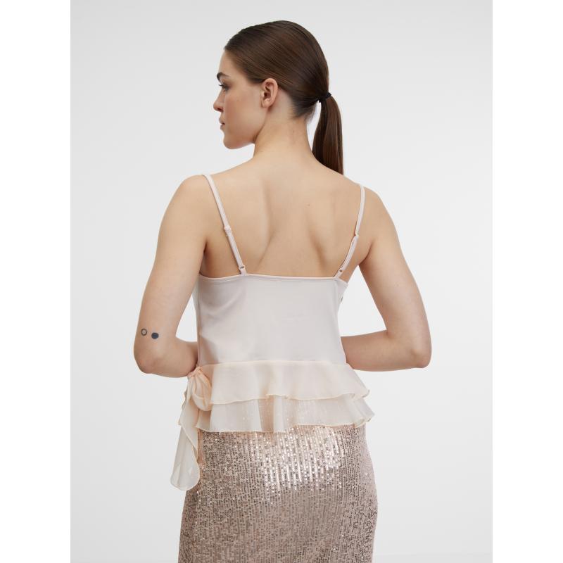 Béžový dámský top