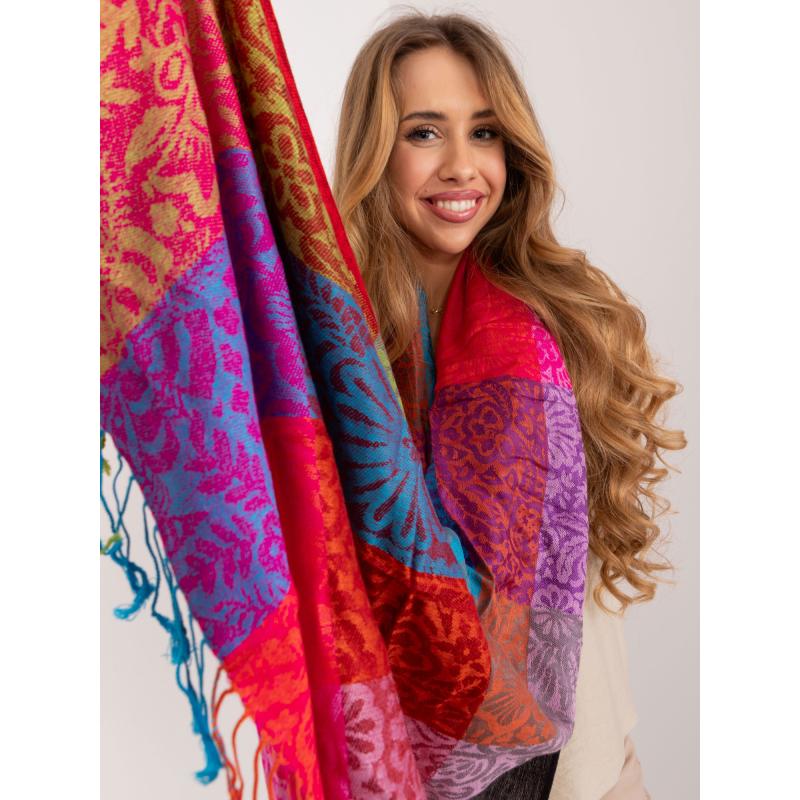 Dámský šátek s potiskem barevný