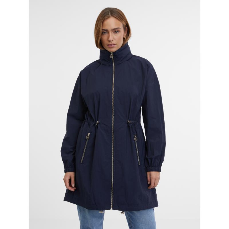 Sötétkék női parka