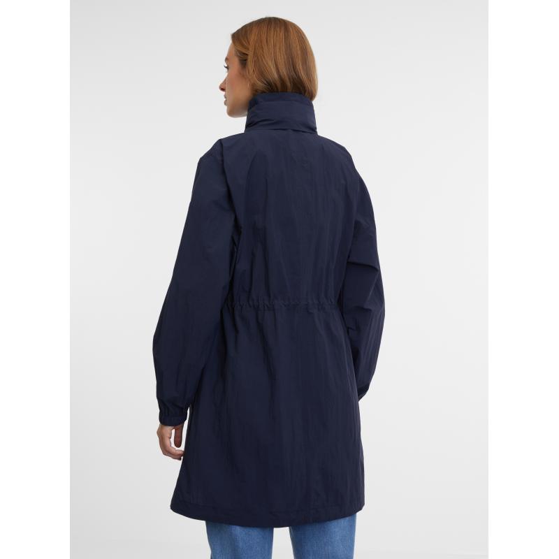 Sötétkék női parka
