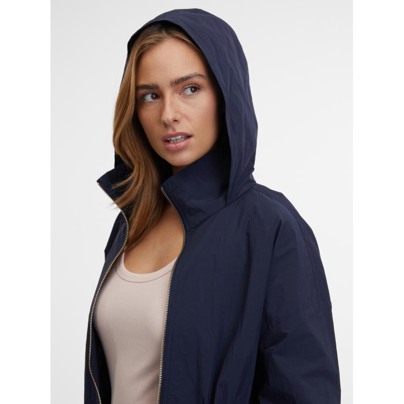 Sötétkék női parka