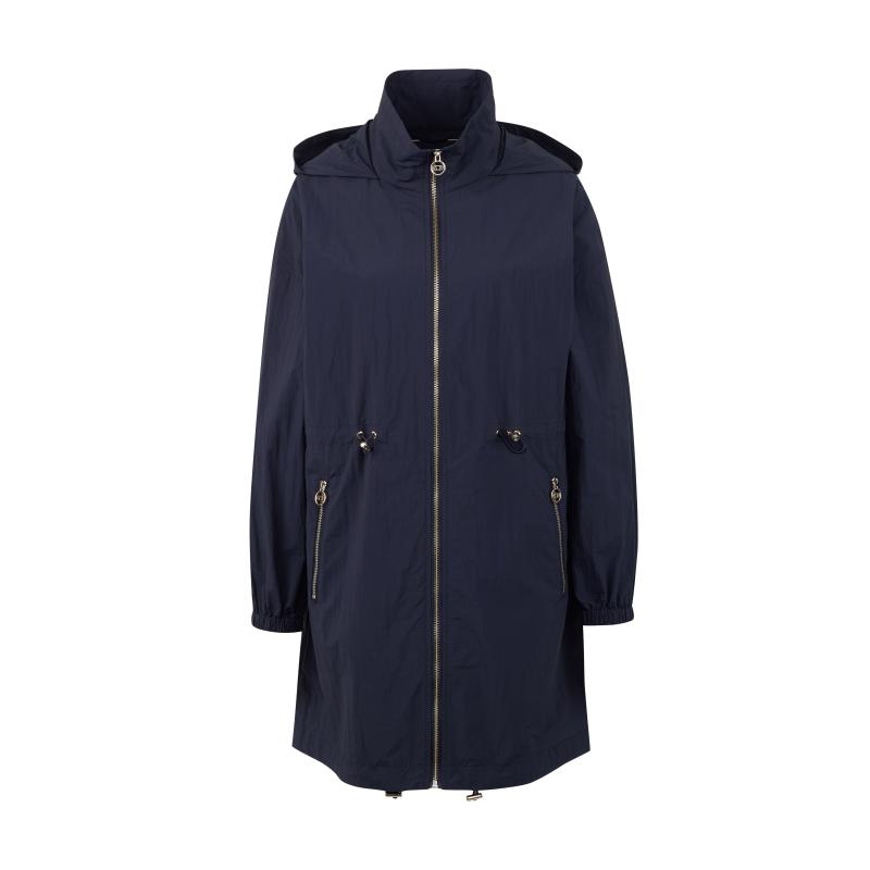 Sötétkék női parka