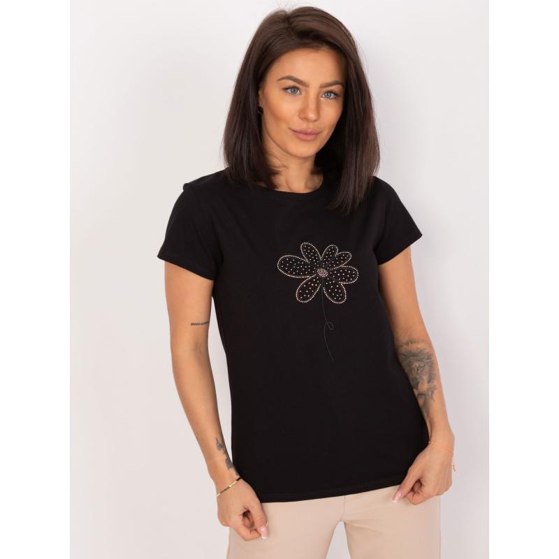 Dámské tričko BASIC FEEL GOOD černé 