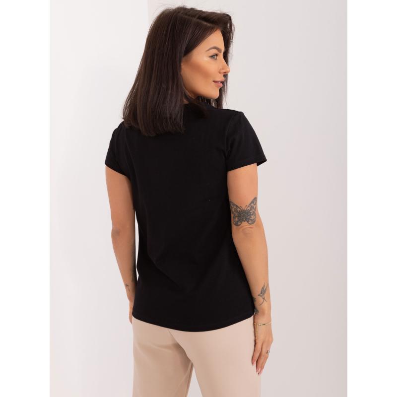 Dámské tričko BASIC FEEL GOOD černé 