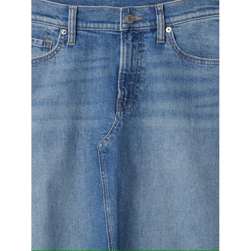 Džínsová maxi sukňa