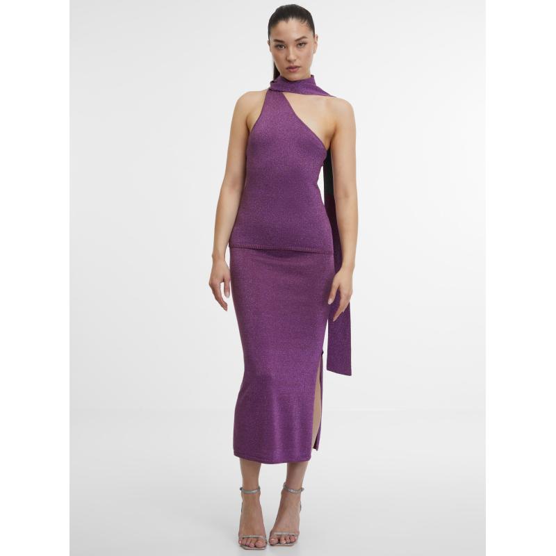 Fialový dámský top