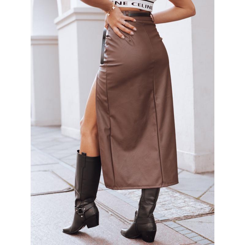 Dámská sukně TOPAZ hnědá