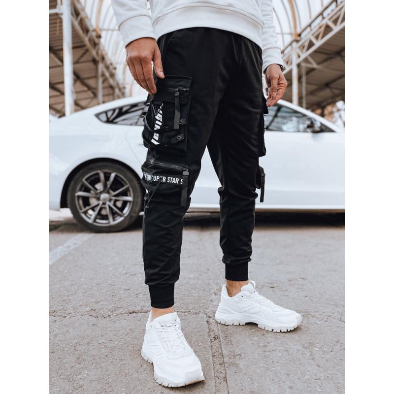 Pánské bojové kalhoty černé