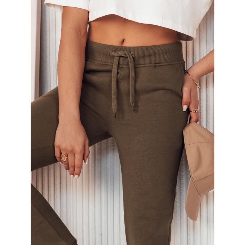 Dámské tepláky VELARA hnědé