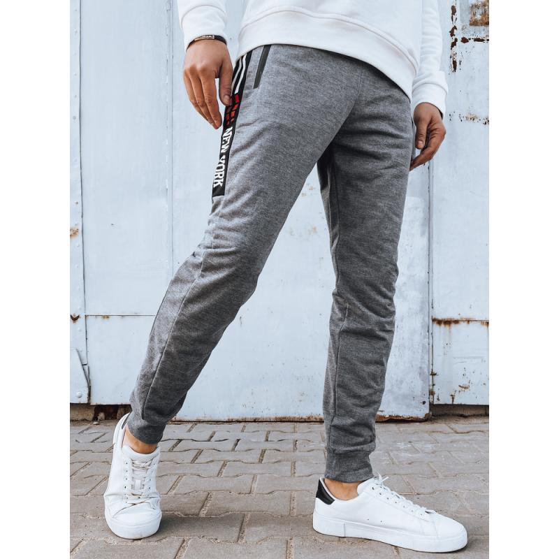 Pánske tepláky svetlosivé