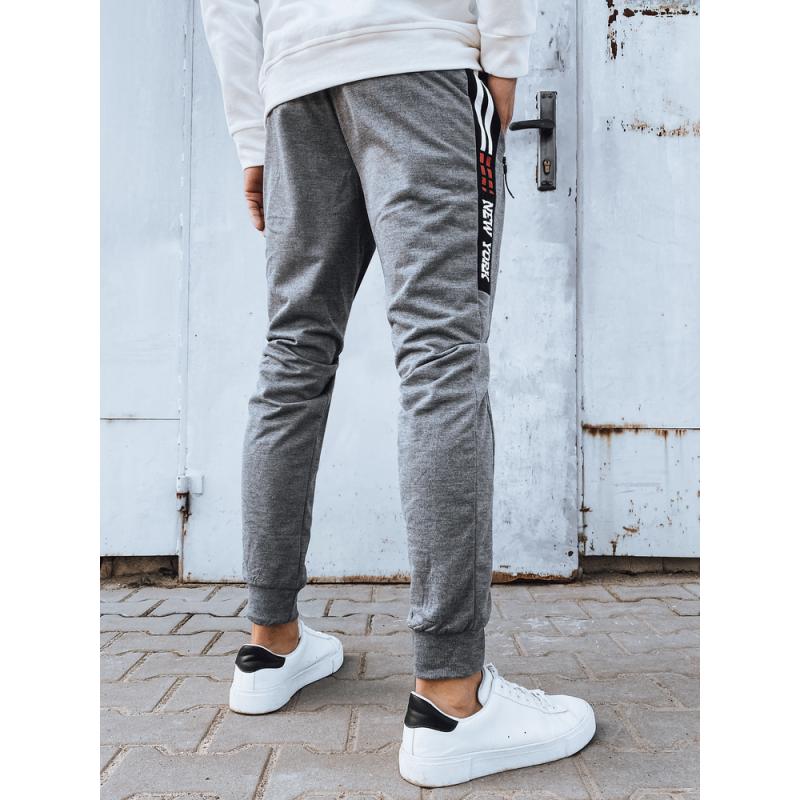 Pánske tepláky svetlosivé