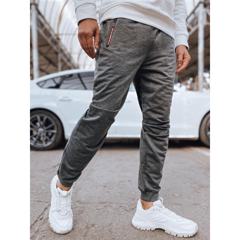 Férfi melegítőnadrág világosszürke